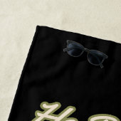 彼が私のソウルバイブル引用文ビーチタオルを復元 ビーチタオル (インサイチュ)