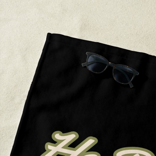 彼が私のソウルバイブル引用文ビーチタオルを復元 ビーチタオル (インサイチュ)