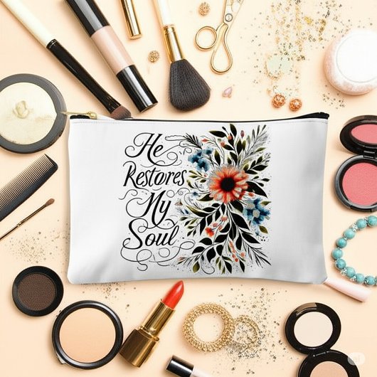 彼が私の魂のフローラを回復する アクセサリーポーチ