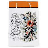 彼が私の魂のフローラを回復する ミディアムペーパーバッグ (正面)