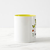 彼が私の魂のマグカップを復元する ツートーンマグカップ (中央)