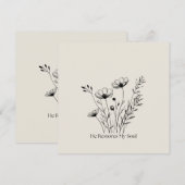 彼が私の魂のミニマルデザインを回復 (正面/裏面)