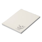 彼が私の魂のミニマルデザインを回復 ノートパッド (回転)