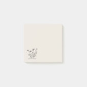 彼が私の魂のミニマルデザインを回復 ポストイット (正面)