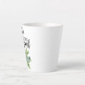 彼が私の魂を回復する カフェラテマグ (正面)