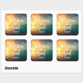 彼が私の魂を回復する スクエアシール (シート)