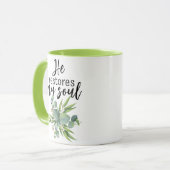 彼が私の魂を回復する マグカップ (正面左)