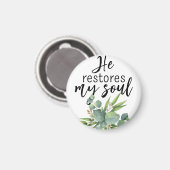 彼が私の魂を回復する マグネット (正面/裏面)