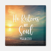 彼が私の魂を回復する マグネット (正面)