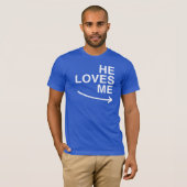 彼が私を愛してる(右).png tシャツ (正面フル)
