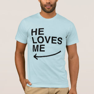 彼が私を愛してる（左）.png tシャツ