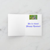 "彼が立ち上がったアリュイア"ハッピーイースター/蝶 シーズンカード (内部)