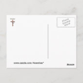 彼が立ち上がったポストカード ポストカード (裏面)