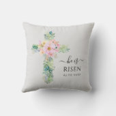 彼が緑の水の色を復活した復活祭 クッション (裏面)