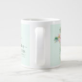 彼が緑の水の色を復活した復活祭 ジャンボコーヒーマグカップ (裏面)