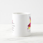 彼が考えたちょうどその時彼の世界はに…ありました コーヒーマグカップ (中央)