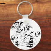 彼が花を歌う キーホルダー (正面)