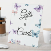 彼が蝶与えブライダルシャワーギフト&カード 台座サイン (インサイチュ)