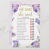 彼が言ったキッチンは紫のストック (正面/裏面)