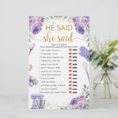 彼が言ったキッチンは紫のストック (スタンド正面)