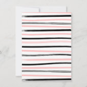 「彼が言った、彼女が言った」お姫様シャワーゲーム 招待状 (裏面)