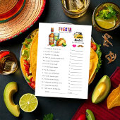 「彼が言った、彼女が言った」フィエスタ ウェディングシャワーゲーム