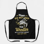 彼が食べ物を与え体重を減らしている力士を避けて エプロン (正面)