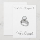 彼がItにリングや輪を置く/日付を保存 セーブザデート (正面/裏面)