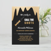 彼がShotsを呼ぶ準備ができてナース卒業 招待状 (スタンド正面)