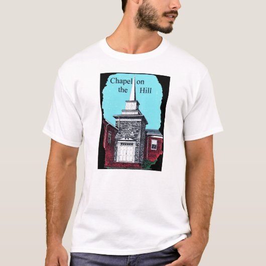 「彼と一緒に埋葬された…」バプテスマのTシャツ Tシャツ (正面)