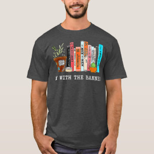 彼と一緒に本を禁止した私は本読好きを禁止した Tシャツ