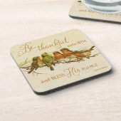 彼と彼の名賛美前に感謝する コースター (左側)