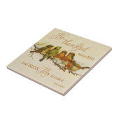 彼と彼の名賛美前に感謝する タイル (側面)