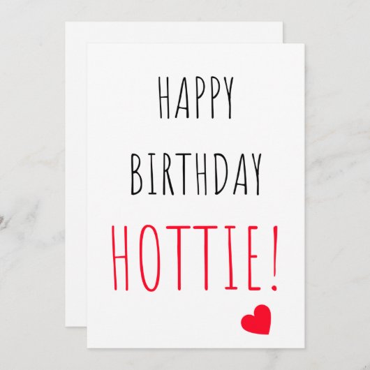 彼と彼女のかわいいハッピーバースデーカード シーズンカード (正面/裏面)