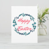 彼と彼女のためのハッピーイースターカード シーズンカード (スタンド正面)