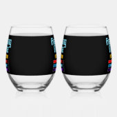 彼と彼女のカスタム ジャンル 読書モード ステムなしワイングラス (左)