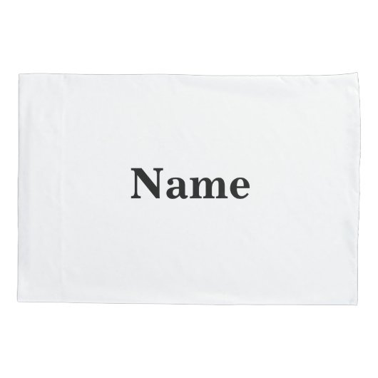 彼と彼女のハムラジオ枕のケース 枕カバー (裏面-左)