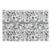 彼と彼女のパーソナライズされたハートは柄が好き 枕カバー (裏面-右)