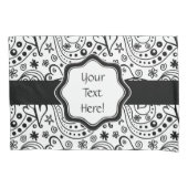 彼と彼女のパーソナライズされたハートは柄が好き 枕カバー (正面左)