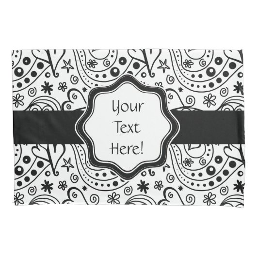 彼と彼女のパーソナライズされたハートは柄が好き 枕カバー (正面左)