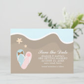 彼と彼女のビーチサンダルは日付を保存 セーブザデート (スタンド正面)