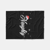 彼と彼女の服装に合いけなわせる – And Nice Ch フリースブランケット (正面(横))