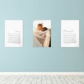 彼と彼女の結婚誓いのポートレート (ウッドフロア)