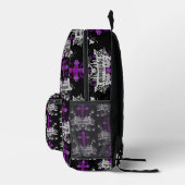 彼と彼女へのゴシック様式の贈り物 プリントバックパック (右)