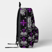 彼と彼女へのゴシック様式の贈り物 プリントバックパック (左)