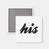 彼と彼 – .png マグネット (正面/裏面)