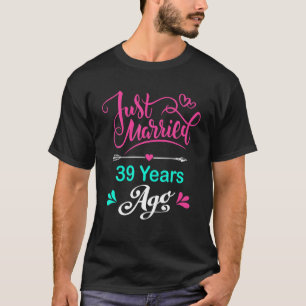 彼とH結婚の39周年記念会 Tシャツ