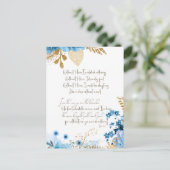 彼なしの賛美歌と聖句 ポストカード (スタンド正面)