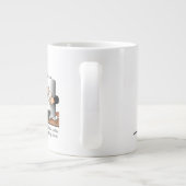 彼にとっておもしろいコーヒー職場のユーモアがたまらない ジャンボコーヒーマグカップ (裏面)