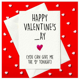 彼にとっておもしろい失礼でバレンタインデーのカード シーズンカード